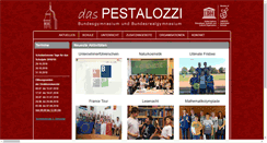 Desktop Screenshot of pestalozzi.at